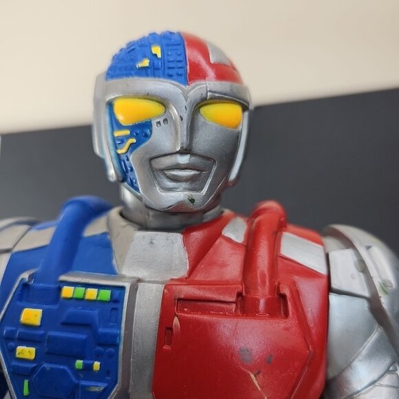 VR Troopers HUGE 14"+ Action Figure 1994 Saban Kenner Ultimate Ryan Steele - Picture 14 of 15